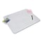 Artistic KrystalView Desk Pad with Antimicrobial Protection, 17 x 12, Frosted Finish, Clear 60740M - alternate 4